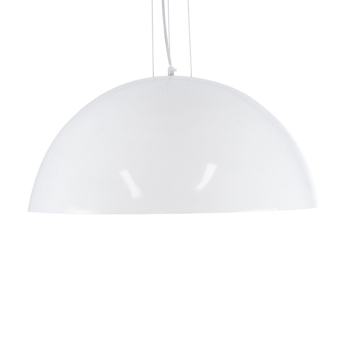 GLOBOSTAR® SERENIA 01271 Μοντέρνο Κρεμαστό Φωτιστικό Οροφής με Ντουί 1 x E27 AC 220-240V IP20 - Λευκό - Μ60 x Π60 x Υ30cm - Image 4