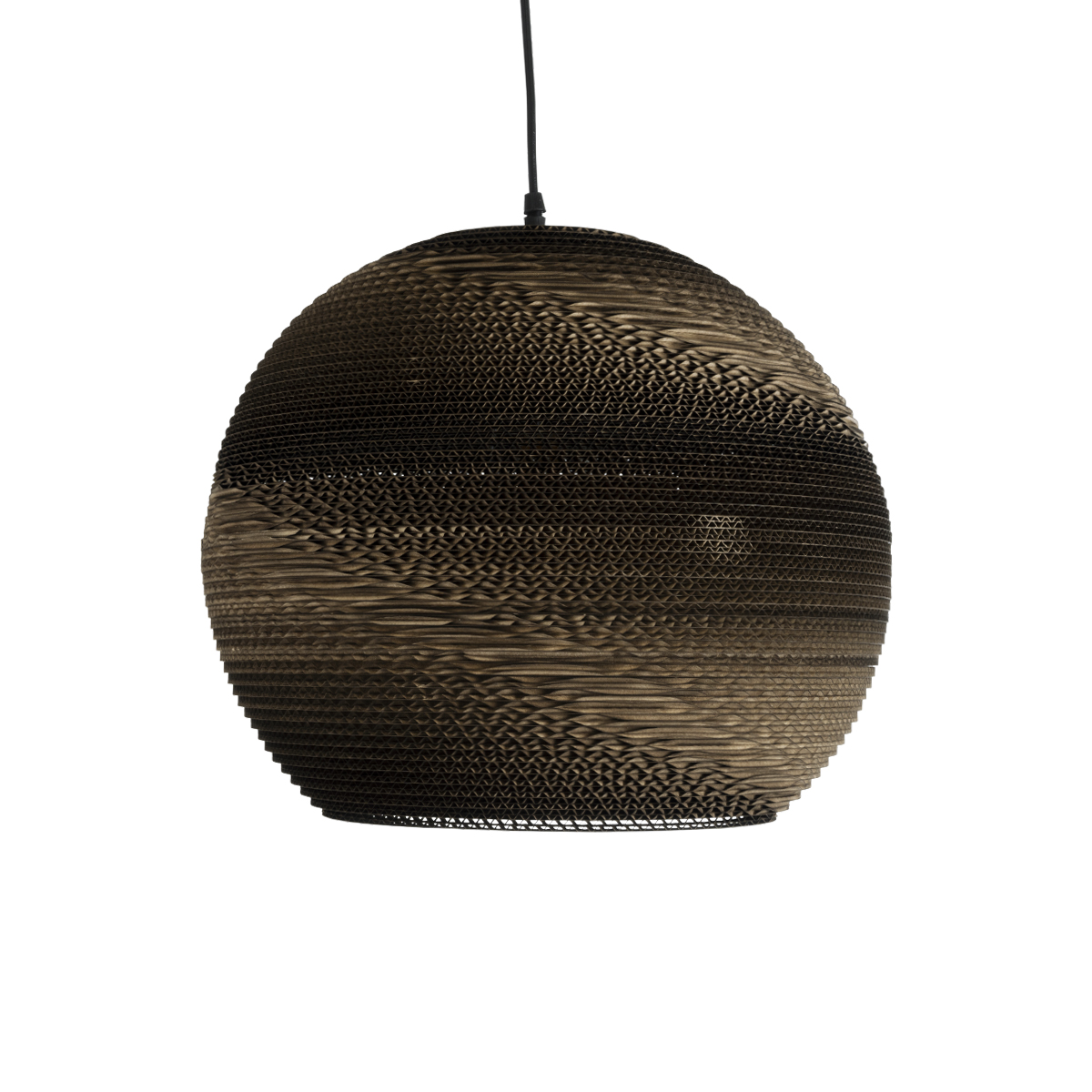 GLOBOSTAR® SANTORINI 01289 Boho Κρεμαστό Φωτιστικό Οροφής με Ντουί 1 x E27 AC 220-240V IP20 - Καφέ - Μ40 x Π40 x Y35cm - Image 4