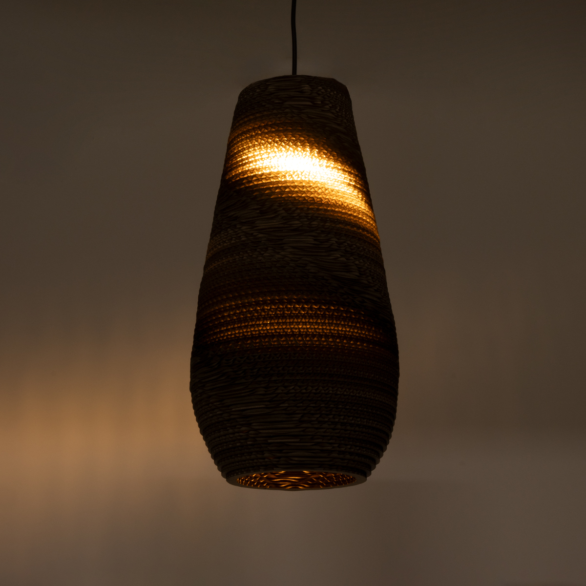 GLOBOSTAR® SANTORINI 01294 Boho Κρεμαστό Φωτιστικό Οροφής με Ντουί 1 x E27 AC 220-240V IP20 - Καφέ - Μ21 x Π21 x Y43cm - Image 2