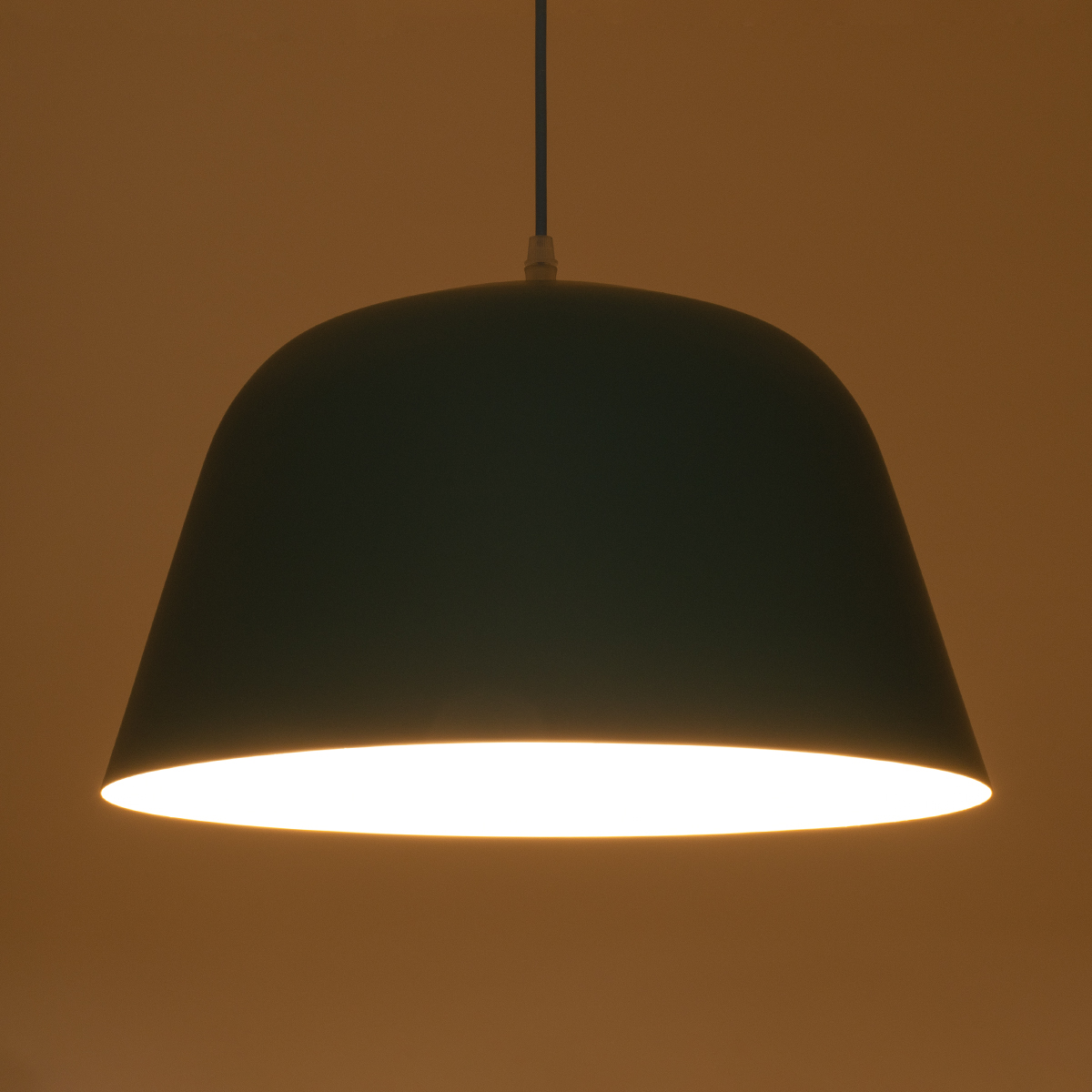 GLOBOSTAR® UPVALE 01286 Μοντέρνο Κρεμαστό Φωτιστικό Οροφής με Ντουί 1 x E27 AC 220-240V IP20 - Γαλάζιο & Λευκό - Μ40 x Π40 x Υ24cm - Image 2