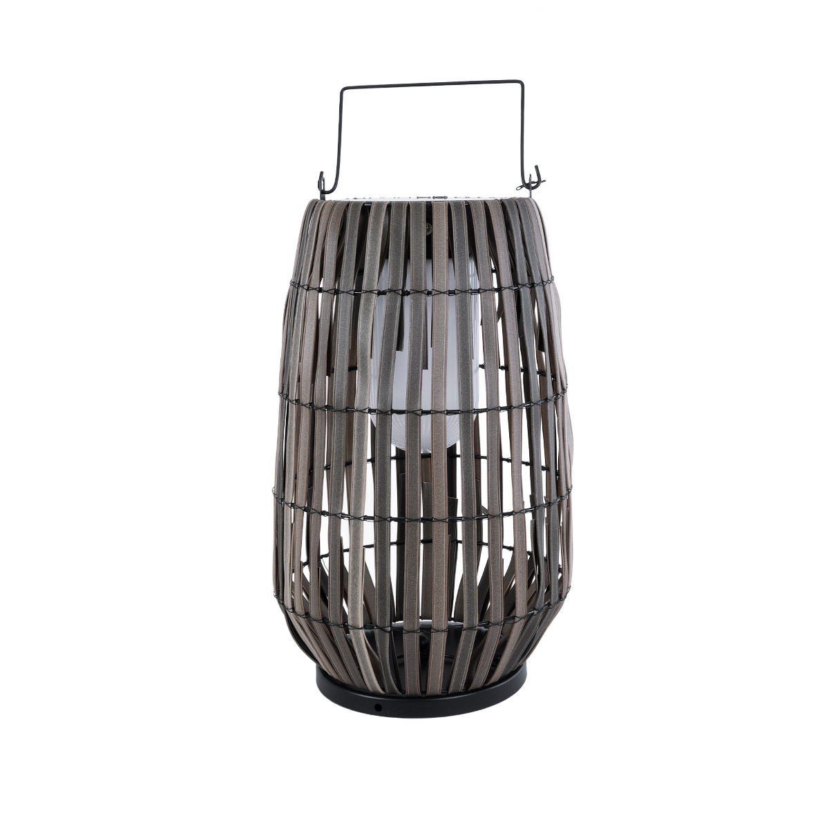 GLOBOSTAR® NETLEY 02306 Boho Επιδαπέδιο Φωτιστικό LED 5W 200lm 180° με Φωτοβολταϊκό Panel 3.6V 0.1W με Αισθητήρα Ημέρας/Νύχτας Αδιάβροχο IP65 Θερμό Λευκό 2700K - Γκρι - Μ30 x Π30 x Υ50cm - 2 Χρόνια Εγγύηση - Image 3