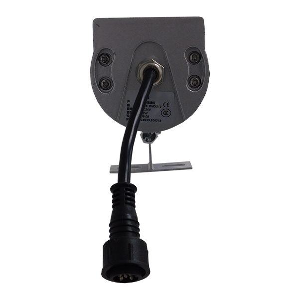 GLOBOSTAR® WASHER-MOZA 05121 Μπάρα Φωτισμού Wall Washer LED 72W 7200lm 10-30° DC 24V Αδιάβροχο IP66 RGB Dimmable - Γκρι Ανθρακί - Μ100 x Π7.4 x Υ7cm - 3 Χρόνια Εγγύηση - Image 2