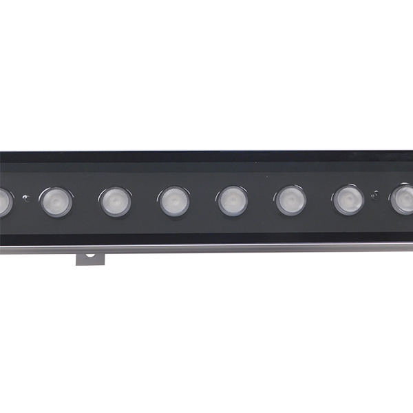 GLOBOSTAR® WASHER-MOZA 05121 Μπάρα Φωτισμού Wall Washer LED 72W 7200lm 10-30° DC 24V Αδιάβροχο IP66 RGB Dimmable - Γκρι Ανθρακί - Μ100 x Π7.4 x Υ7cm - 3 Χρόνια Εγγύηση - Image 4