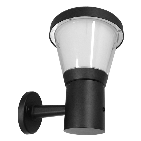 GLOBOSTAR® SOLARTIS 12126 Μοντέρνο Φωτιστικό Τοίχου - Απλίκα LED 10W 1000lm 180° με Ενσωματωμένο Φωτοβολταϊκό Panel 6V 5W & Επαναφορτιζόμενη Μπαταρία Li-ion 3.2V 6000mAh με Αισθητήρα Ημέρας-Νύχτας Αδιάβροχο IP65 Ψυχρό Λευκό 6000K - Γκρι Ανθρακί - Μ24 x Π32 x Υ28cm - 2 Χρόνια Εγγύηση - Image 2