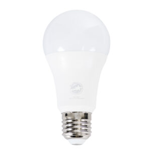 GLOBOSTAR® GLOBE 60048 Λάμπα E27 A60 LED 15W 1500lm 260° AC 220-240V IP20 Ψυχρό Λευκό 6000K Dimmable - Lumileds SMD Chip - Λευκό Γαλακτερό - Μ6 x Π6 x Υ11.9cm - 3 Χρόνια Εγγύηση