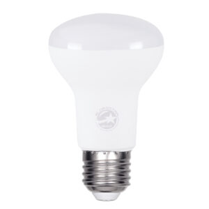 GloboStar® SPOTBULB 60078 Λάμπα E27 R63 LED 10W 1000lm 120° AC 220-240V IP20 Ψυχρό Λευκό 6000K - Lumileds SMD Chip - Λευκό Γαλακτερό - Μ6.3 x Π6.3 x Υ10.4cm - 3 Χρόνια Εγγύηση