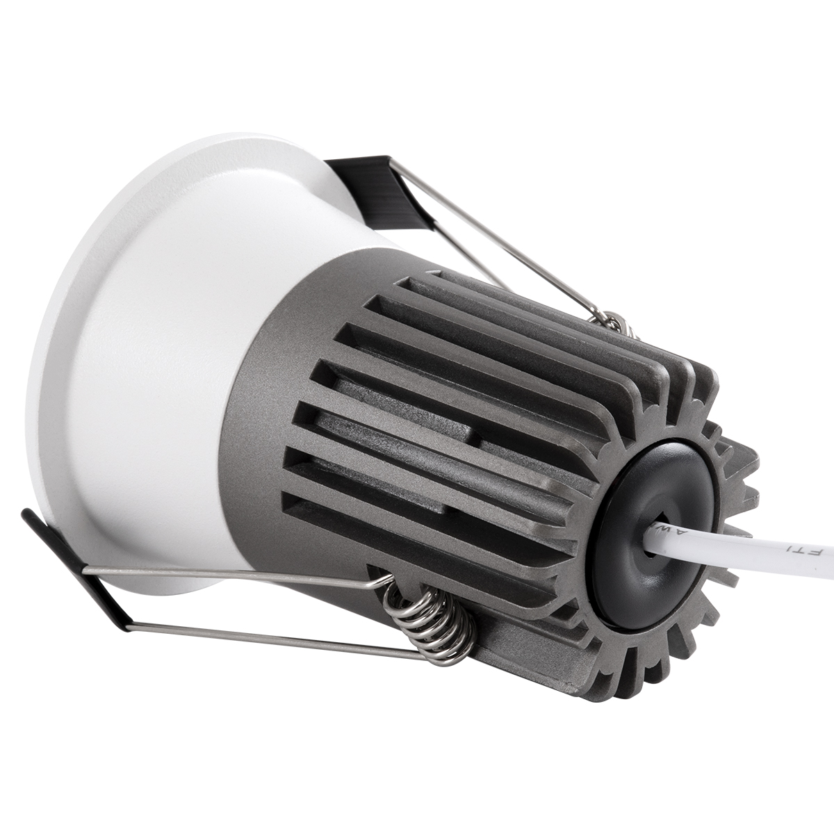 GLOBOSTAR® MICRO-B 60242 Χωνευτό Downlight Σποτ LED 7W 910lm 38° AC 220-240V IP20 Φυσικό Λευκό 4500K - Bridgelux COB Chip & TÜV SÜD Driver - Λευκό Ματ - Μ6 x Π6 x Υ7.8cm / Q5cm - 5 Χρόνια Εγγύηση - Image 3