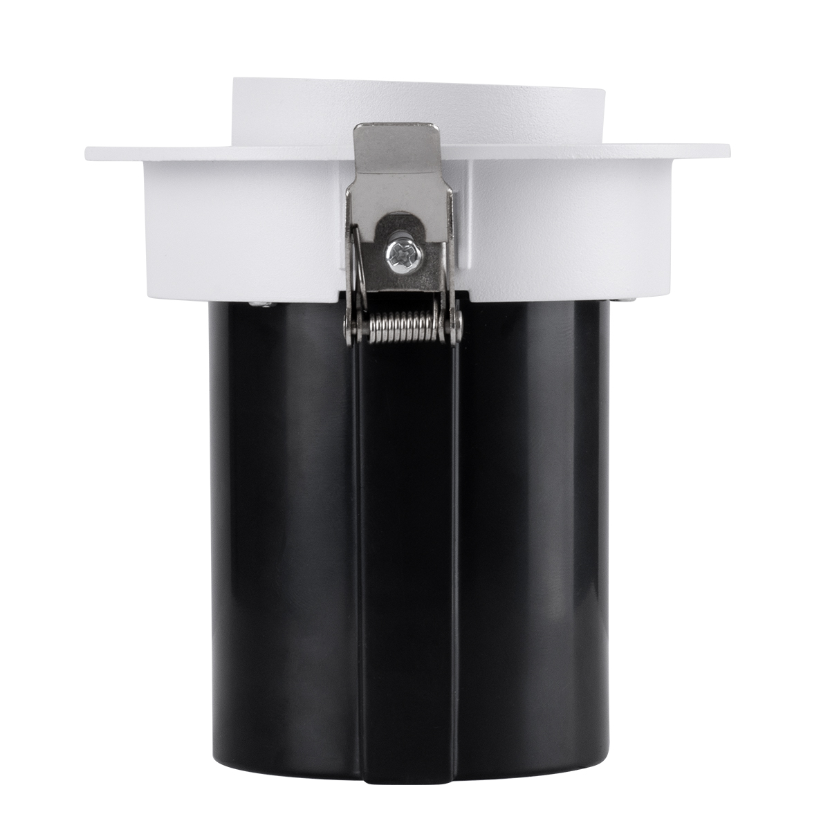 GLOBOSTAR® VIRGO-M 60307 Χωνευτό Κινούμενο Downlight Σποτ LED 12W 1500lm 36° AC 220-240V IP20 Θερμό Λευκό 2700K - Bridgelux COB Chip & TÜV SÜD Driver - Λευκό & Μαύρο Ματ - Μ11 x Π11 x Υ11.5cm / Q9.5cm - 5 Χρόνια Εγγύηση - Image 4