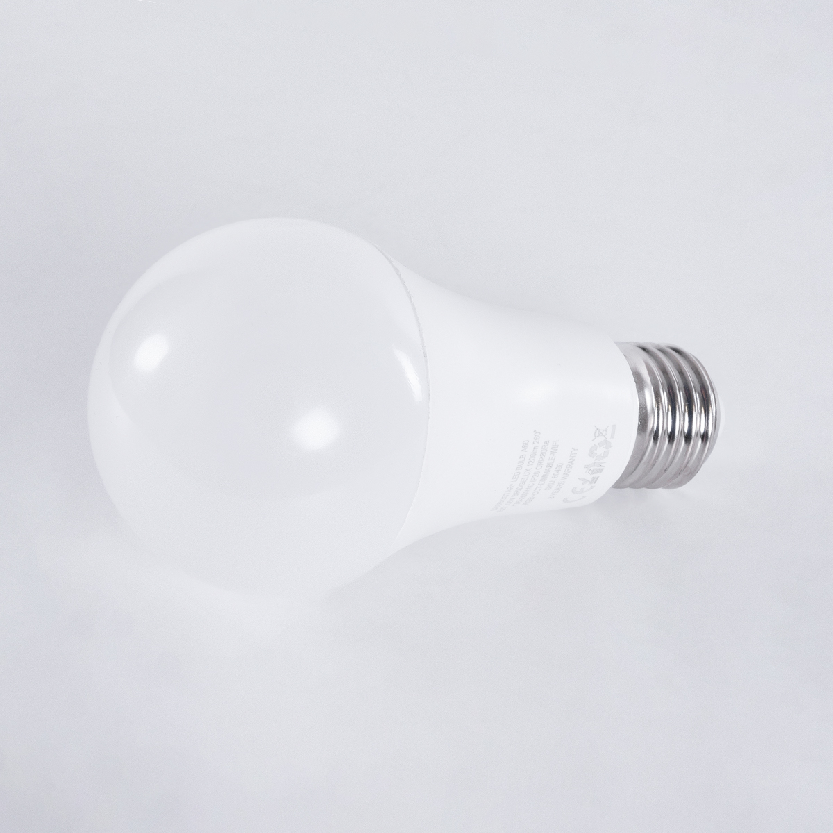GLOBOSTAR® SMARTME 60490 Λάμπα E27 A60 Smart Home WiFi με Λειτουργία μέσω Tuya APP LED 12W 1200lm 260° AC 220-240V IP20 Πολύχρωμο RGBW+WW Dimmable - Bridgelux Chip - Μ6 x Π6 x Υ12cm - 3 Χρόνια Εγγύηση - Image 2