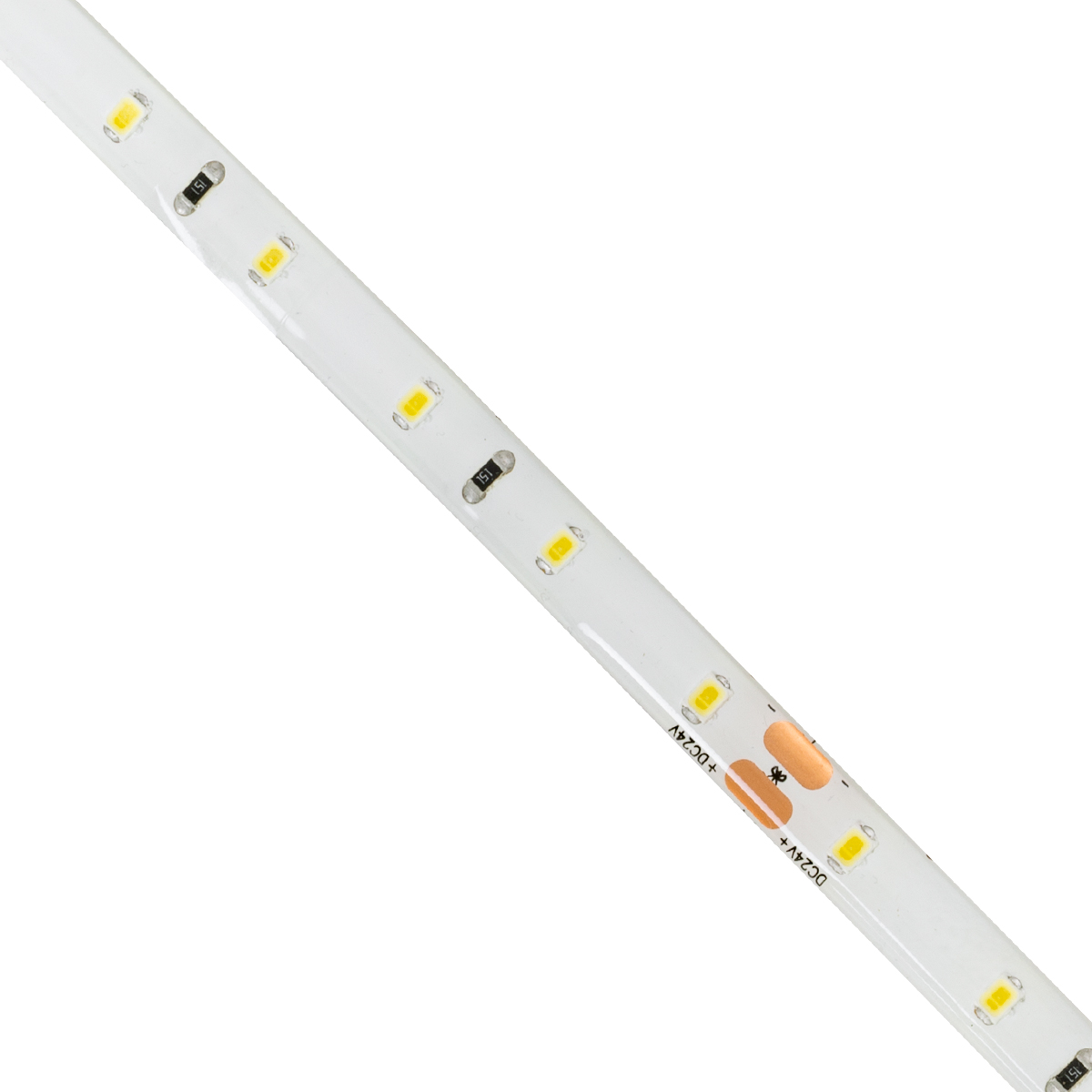 GLOBOSTAR® LILAC 70301 Ταινία LED 6W/m 600lm/m 120° DC 24V Αδιάβροχη IP65 60 x SMD2835 Chip/m Φυσικό Λευκό 4500K Dimmable - Sanan SMD Chip - Μ500 x Π0.8 x Υ0.2cm - Ρολό 5 Μέτρων - 5 Χρόνια Εγγύηση - Image 2