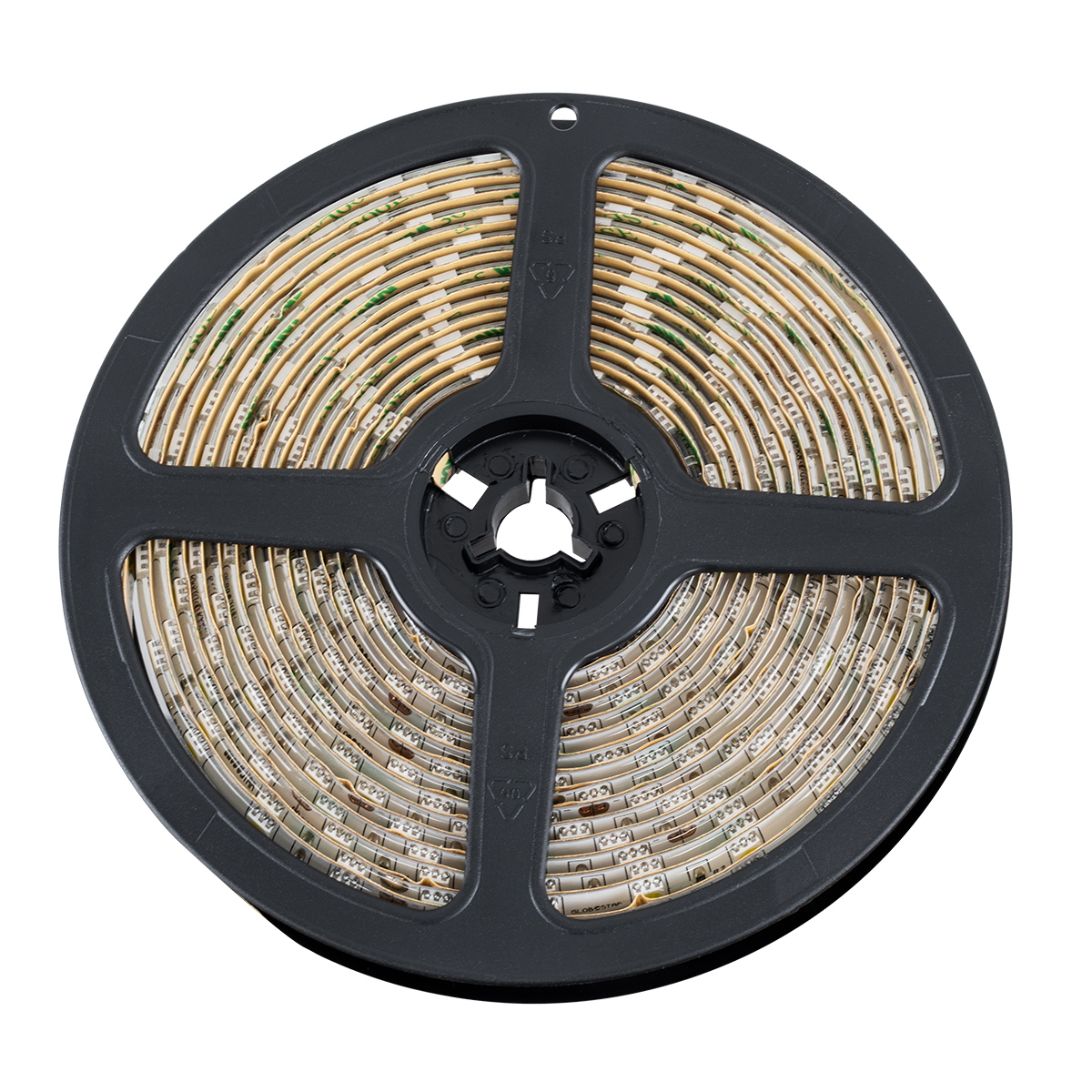 GLOBOSTAR® LUMAR 70320 Ταινία LED 14.4W/m 1440lm/m 120° DC 24V Αδιάβροχη IP65 60 x SMD5050 Chip/m Ψυχρό Λευκό 6000K Dimmable - Sanan SMD Chip - Μ500 x Π1 x Υ0.2cm - Ρολό 5 Μέτρων - 5 Χρόνια Εγγύηση - Image 3
