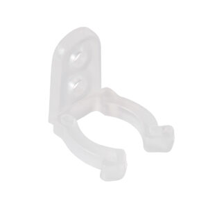 GLOBOSTAR® LIGHTUBE-AB 70664 Βάση Στήριξης για Φωτοσωλήνα LED Αδιάβροχο IP65 - Διάφανο - Μ1.5 x Π1.8 x Υ1.7cm