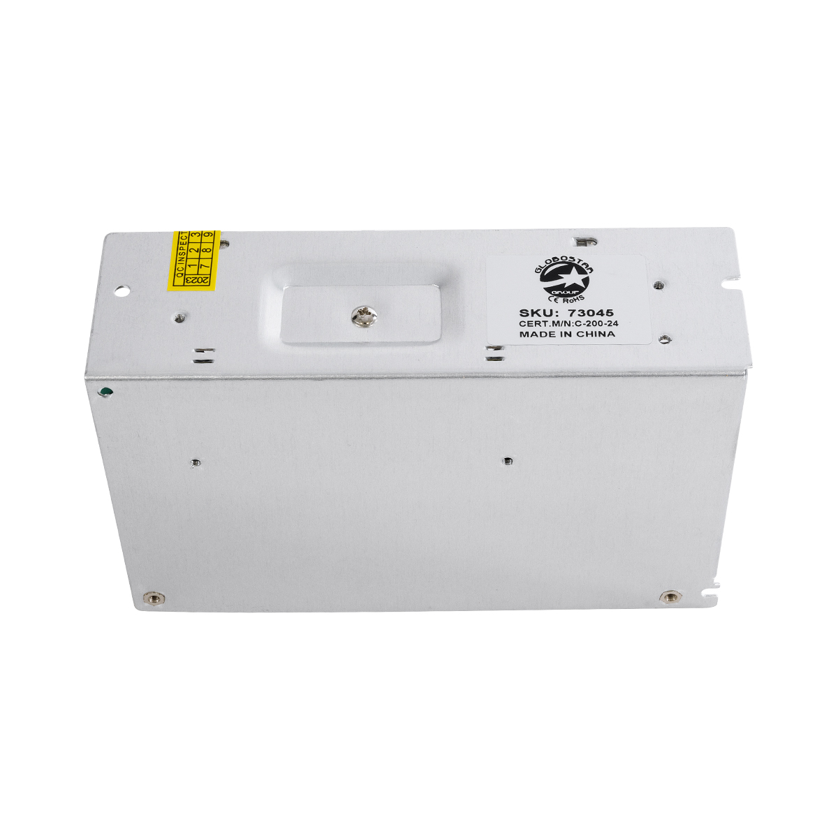 GLOBOSTAR® LUMIVOLT 73045 Τροφοδοτικό/Μετασχηματιστής PELV 200W 8.3A DC 24V IP20 - AC 220-240V σε DC 24V / Ρυθμιζόμενo από DC 22.5V έως DC 25.5V - Μ20 x Π10 x Υ4.2cm - 3 Χρόνια Εγγύηση - Image 4