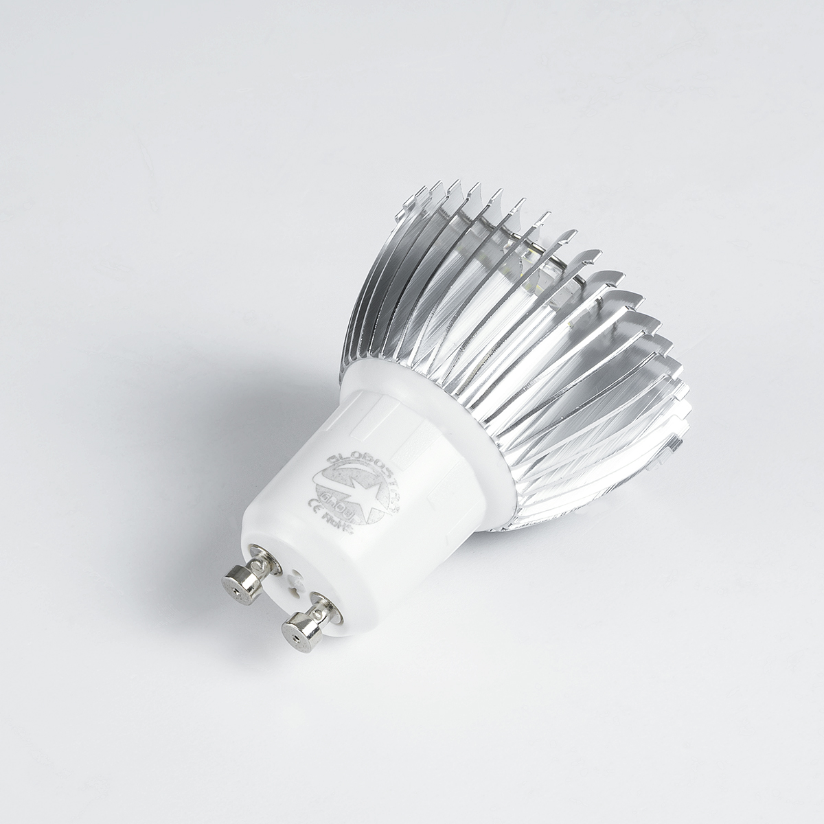 GLOBOSTAR® TRIBOO 76042 Σποτ GU10 MR16 LED 3W 260lm 45° AC 220-240V IP20 Θερμό Λευκό 2700K Dimmable - Μ5 x Π5 x Υ5.5cm - 3 Χρόνια Εγγύηση - Image 3