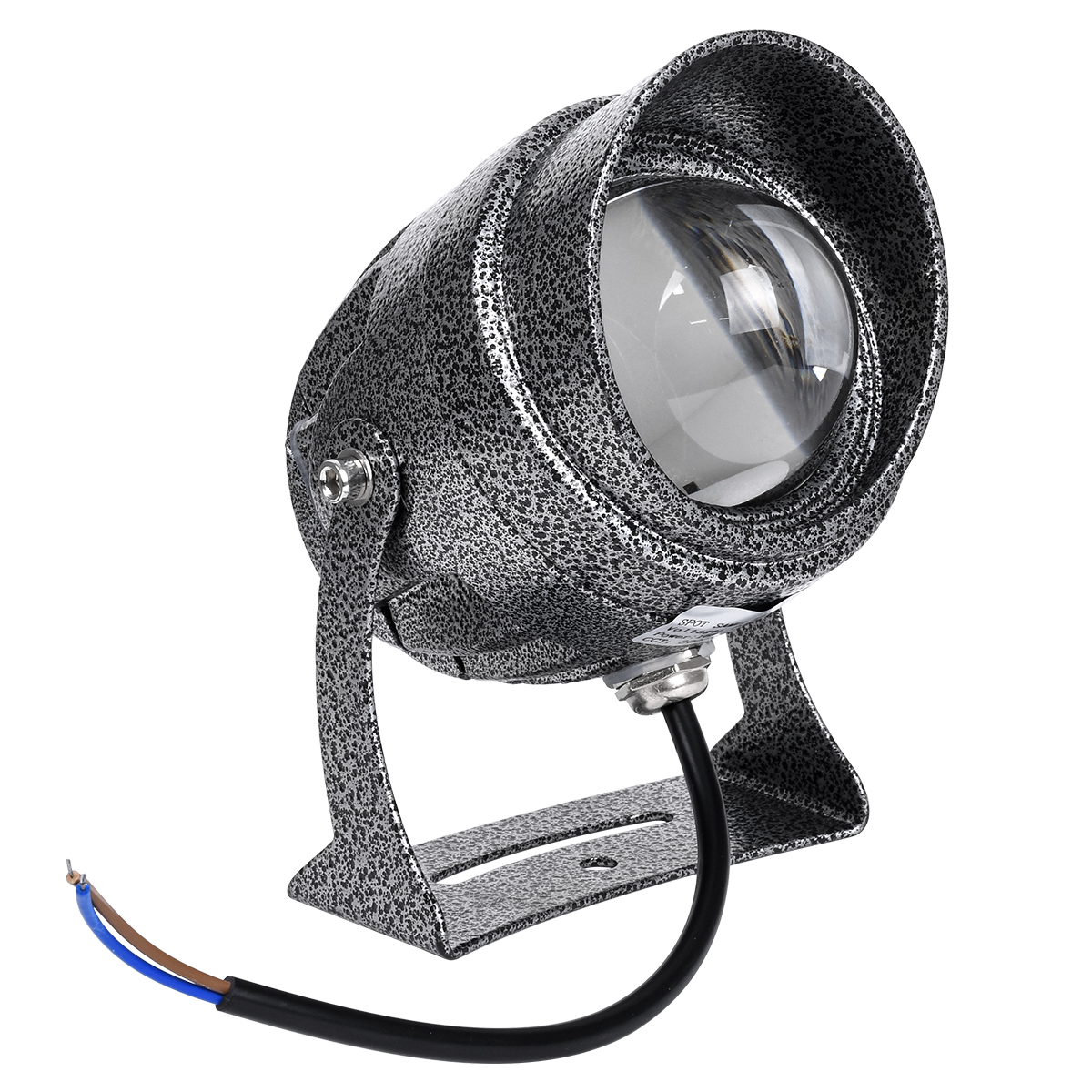 GLOBOSTAR® SPOTXENIA 90632 Αρχιτεκτονικό Σποτ Φωτισμου με Αντιθαμβωτική Γρίλια LED 16W 1760lm 3° DC 24V Αδιάβροχο IP65 Θερμό Λευκό 2700K Dimmable - Bridgelux COB Chip - Γκρι Ανθρακί - Μ9 x Π9 x Υ12cm - 3 Χρόνια Εγγύηση - Image 2