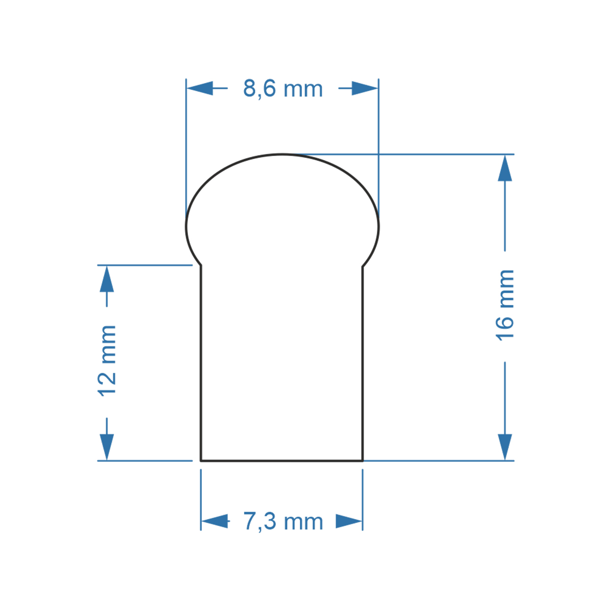 GLOBOSTAR® NEOVALE 70570 Ταινία Neon Flex LED 12W/m 1080lm/m 120° DC 220-240V Αδιάβροχο IP65 120 x SMD2835 Chip/m Ψυχρό Λευκό 6000K Dimmable - Sanan SMD Chip - Μ100 x Π0.8 x Υ1.6cm - 3 Χρόνια Εγγύηση - Image 3