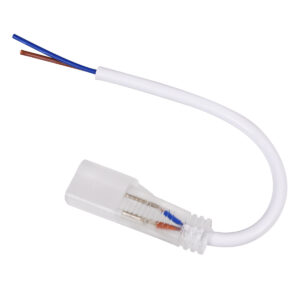 GLOBOSTAR® NEOVALE-A 70613 Σύνδεσμος για Neon Flex LED Αδιάβροχο IP65 - Διάφανο - Μ20 x Π1.9 x Υ1.1cm