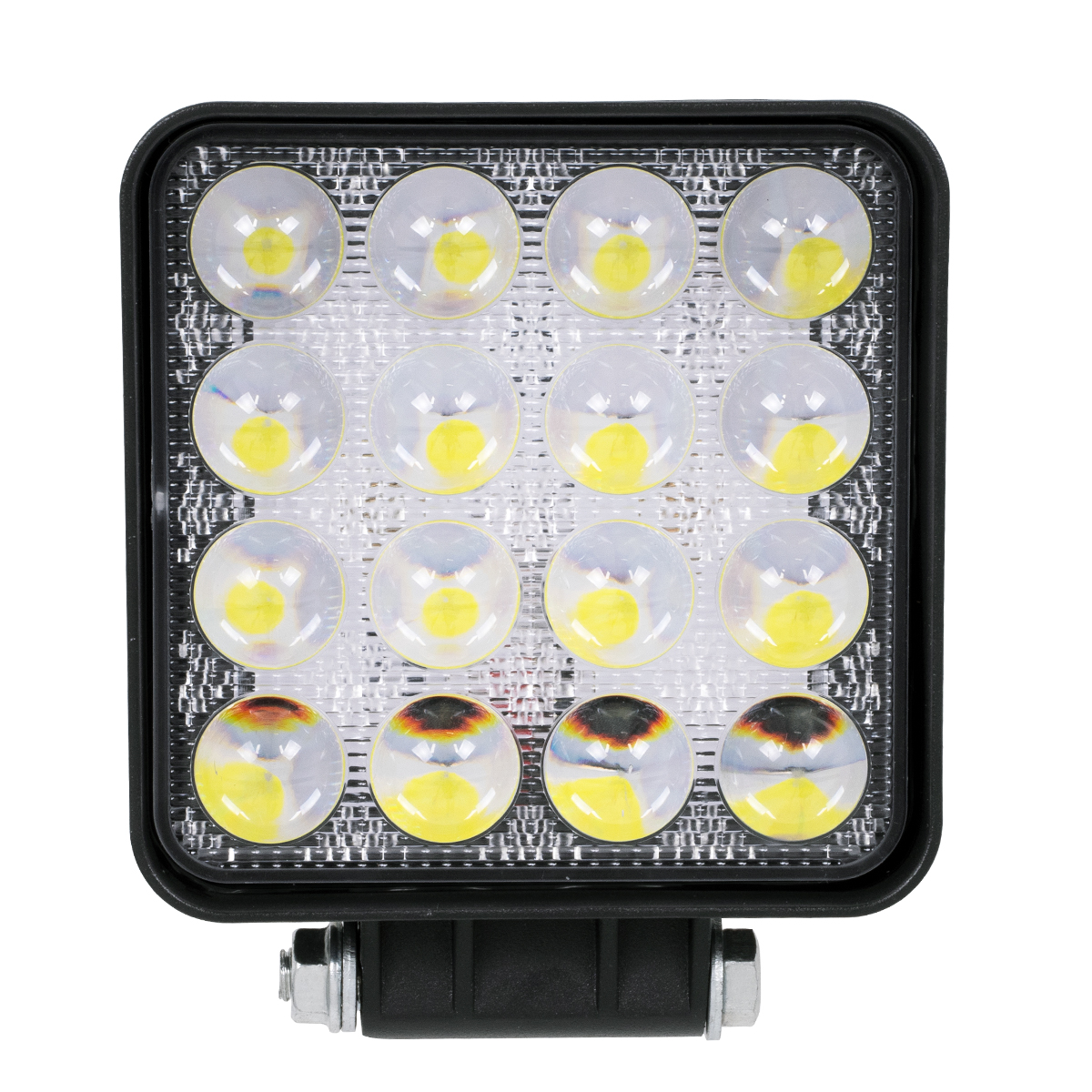 GLOBOSTAR® WORKPRO 85408 Προβολάκι LED 48W 4800lm 45° DC 10-30V Αδιάβροχο IP65 Ψυχρό Λευκό 6000K - CREE XBD 7D Chip - Μ10.8 x Π3.2 x Υ12.8cm - 2 Χρόνια Εγγύηση - Image 2