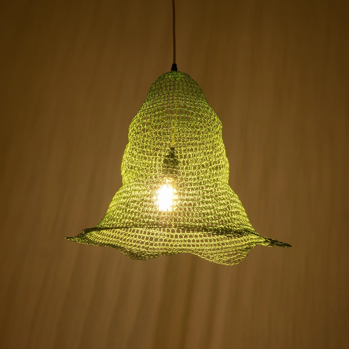GLOBOSTAR® KENTUCKY 01891 Vintage Κρεμαστό Φωτιστικό Οροφής με Ντουί 1 x E27 AC 220-240V IP20 - Τιρκουάζ - Μ50 x Π50 x Υ48cm - Image 2