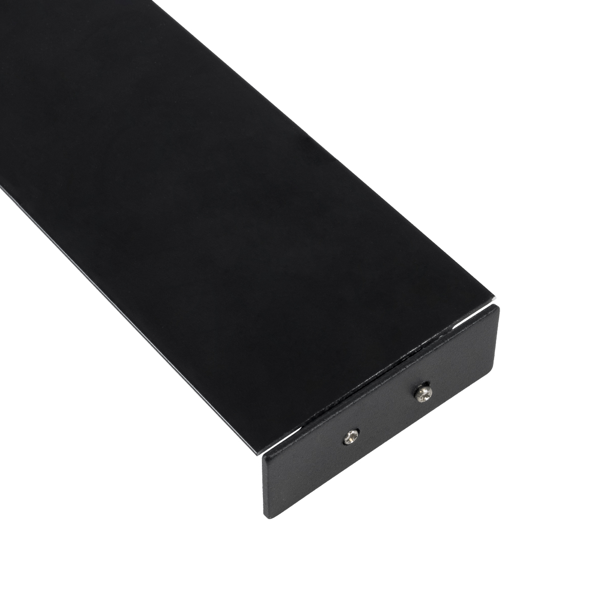 GLOBOSTAR® ALP-WALL-UPDOWN CONCEALED 70845-3M Επιφανειακό Προφίλ Αλουμινίου Ειδικό για Δημιουργία Κρυφού Φωτισμού Up & Down με Λευκό Γαλακτερό Πατητό Κάλυμμα για Ταινίες LED IP20 - Μαύρο & Λευκό - Μ300 x Π5 x Υ1.7cm - Image 4