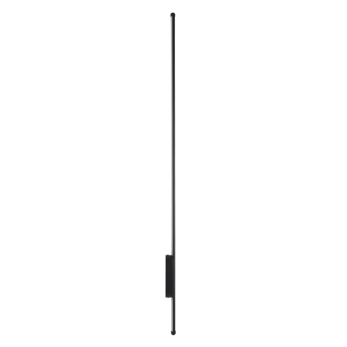 GLOBOSTAR® HARLEM 61335 Μοντέρνο Φωτιστικό Τοίχου - Απλίκα LED 18W 2160lm 120° AC 220-240V IP20 Ρυθμιζόμενο Λευκό CCT με On/Off 2700K/4500K/6000K - Lumileds SMD Chip - Μαύρο Ματ - Μ5 x Π4 x Υ120cm - 3 Χρόνια Εγγύηση - Image 4