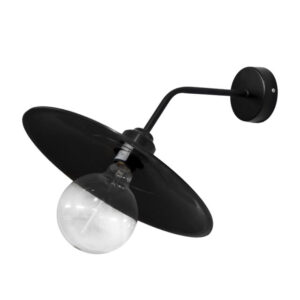 Φωτιστικό επιτοίχιο  AS-180AP 1L  BLACK