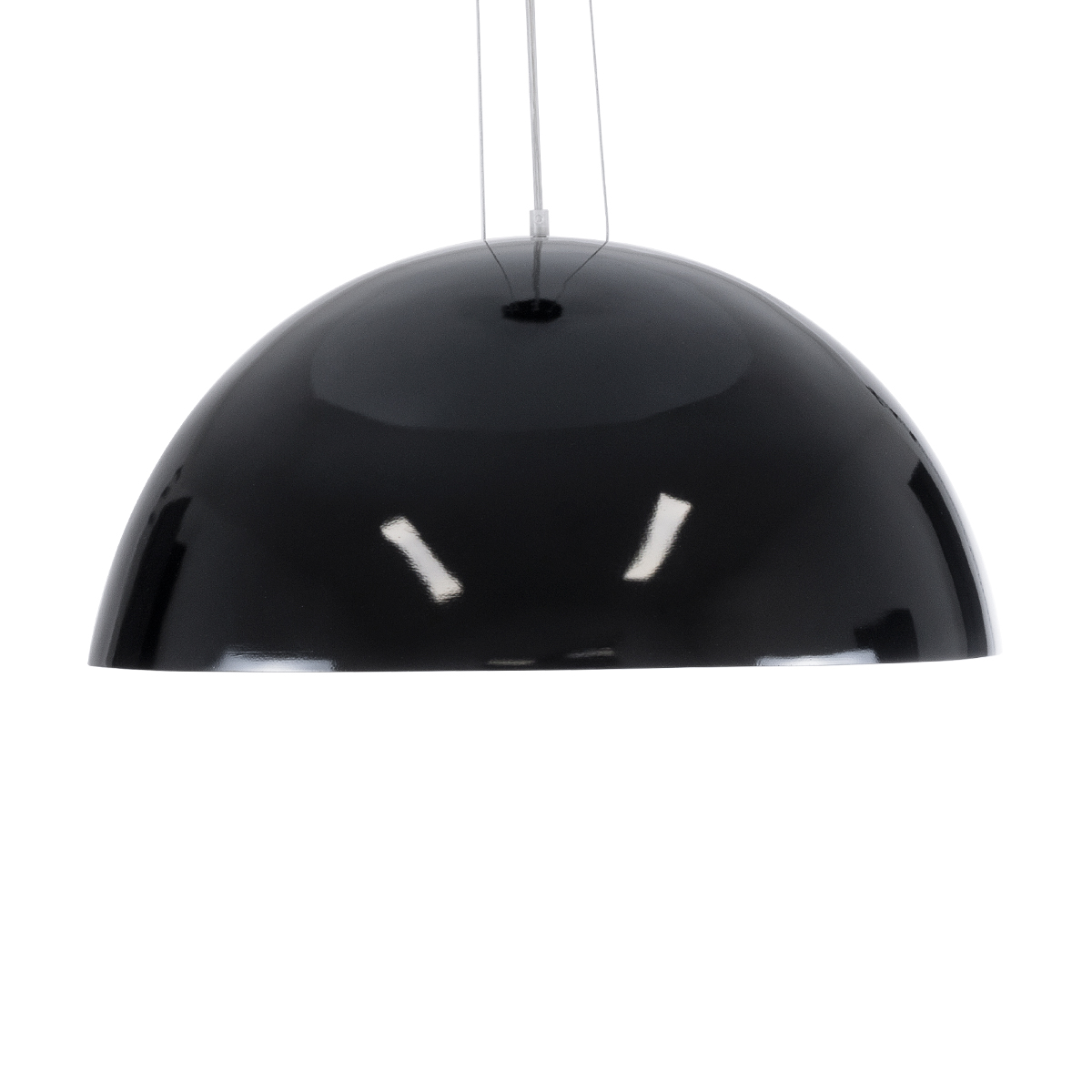 GLOBOSTAR® SERENIA 01270 Μοντέρνο Κρεμαστό Φωτιστικό Οροφής με Ντουί 1 x E27 AC 220-240V IP20 - Μαύρο & Λευκό - Μ60 x Π60 x Υ30cm - Image 4
