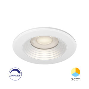 Σποτ Led 6.5W 3CCT RND Dimmable IP20 Λευκό