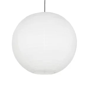 GLOBOSTAR® ROMINA 62005 Μοντέρνο Κρεμαστό Φωτιστικό Οροφής με Ντουί 1 x E27 AC 220-240V IP20 - Λευκό - Μ60 x Π60 x Υ55cm