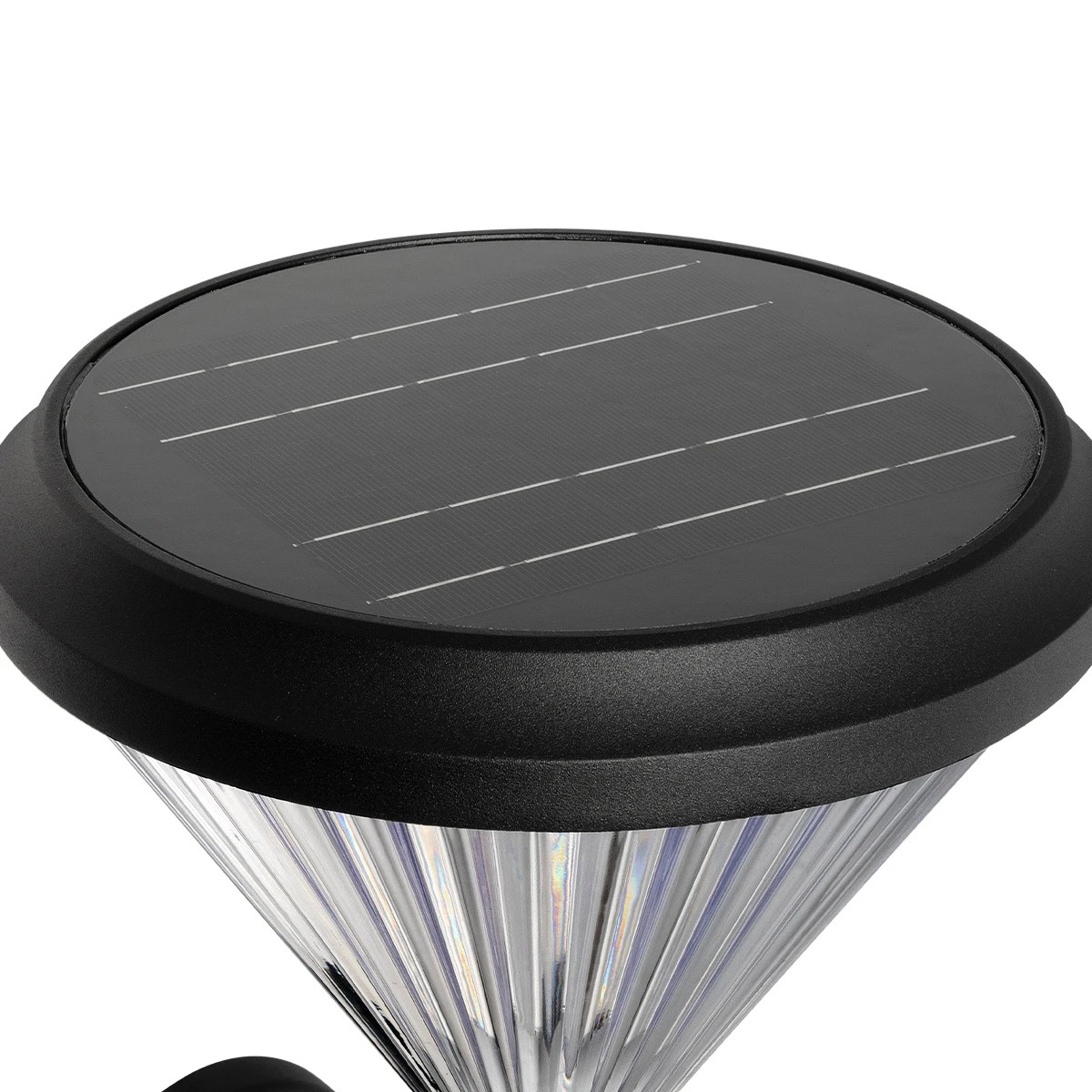 GLOBOSTAR® SOLARTIS 90527 Μοντέρνο Φωτιστικό Τοίχου - Απλίκα LED 10W 1000lm 180° με Ενσωματωμένο Φωτοβολταϊκό Panel 6V 5W & Επαναφορτιζόμενη Μπαταρία Li-ion 3.2V 6000mAh με Αισθητήρα Ημέρας-Νύχτας Αδιάβροχο IP65 Ψυχρό Λευκό 6000K - Sanan SMD Chip - Μαύρο - Μ26.5 x Π30 x Υ40cm - 2 Χρόνια Εγγύηση - Image 4