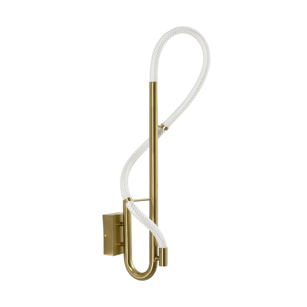 kelvo® GLOW KLV-101-0148-V2 Φωτιστικό Τοίχου / Απλίκα LED 18W 1800lm 360° AC 220-240V IP20 Ρυθμιζόμενο Λευκό CCT με On/Off 2700K/4500K/6000K - Lumileds SMD Chip - Χρυσό Πλατίνα - Μ65 x Π30 x Υ30cm - 3 Χρόνια Εγγύηση - Image 4