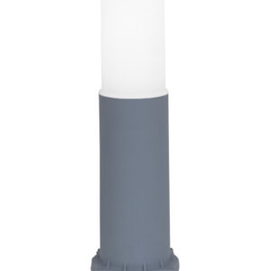 Δαπέδου μοντέρνο κυλινδρικό πλαστικό  D-271 GREY H35cm