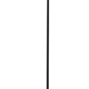 HFLB-04 ΚΩΝ.Φ40 FLOOR LAMP BLACK-ΓΚΡΙ ΔΑΠΕΔΟΥ ΜΕ ΑΜΠΑΖΟΥΡ Φ40 ΚΩΝΙΚΟ