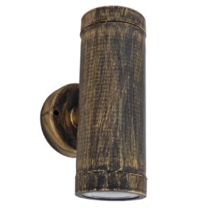 Σποτ CH-02 BRONZE GU10 PLASTIC 2/L UP-DOWN ΣΠΟΤ KINHTO ΙΡ54