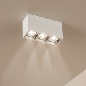kelvo® LUMINAR KLV-101-0330 Φωτιστικό Downlight Σποτ LED 12W 1680lm 36° AC 220-240V IP20 Φυσικό Λευκό 4500K - Osram SMD Chip & TÜV SÜD Driver - Λευκό Ματ - Μ11.8 x Π4.2 x Υ6.6cm - 5 Χρόνια Εγγύηση