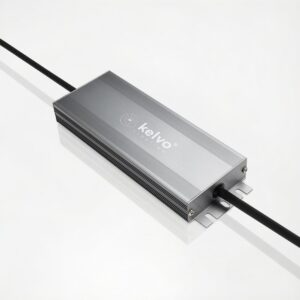 kelvo® SELAS KLV-107-0033 Τροφοδοτικό/Μετασχηματιστής Class I PELV 100W 4.2A AC 220-240V σε DC 24V Αδιάβροχο IP67 – Γκρι Ανθρακί Ματ – Μ18.9 x Π6.5 x Υ2.2cm – 5 Χρόνια Εγγύηση