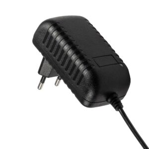 GLOBOSTAR® VOLTIX GLB-107-0002 Τροφοδοτικό/Μετασχηματιστής Class II SELV 24W 2A AC 220-240V σε DC 12V IP20 – Μαύρο Ματ – Μ8 x Π4.2 x Υ2.8cm – 3 Χρόνια Εγγύηση