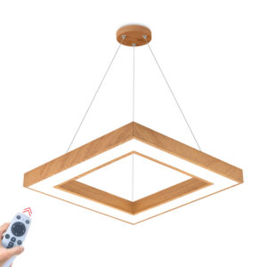 Κρεμαστό Led 45w, CCT με CONTROL 4650lm, 60x60x6cm