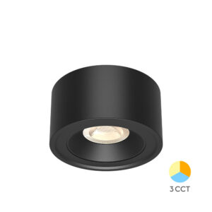 Σποτ οροφής “Gata” 10w 900lm 3cct Μαύρο