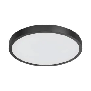 Πλαφονιέρα IP44 20W 3CCT Ø30cm Μαύρη