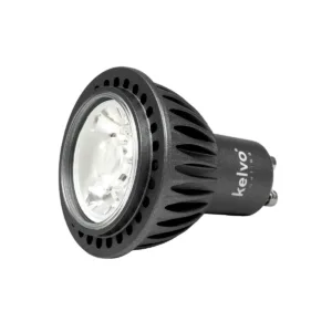 kelvo® KYRON 3° KLV-103-0001 Σποτ GU10 MR16 LED 3W 300lm CRI (Ra) ≥ 90 3° AC 220-240V IP20 Ultra Θερμό Λευκό 1800K Dimmable – CREE XPE Chip – Γκρι Ανθρακί Ματ – Μ5 x Π5 x Υ5.8cm – 3 Χρόνια Εγγύηση