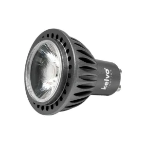 kelvo® KYRON 10° KLV-103-0004 Σποτ GU10 MR16 LED 5W 550lm CRI (Ra) ≥ 90 10° AC 220-240V IP20 Θερμό Λευκό 2700K Dimmable – CREE CXA Chip – Γκρι Ανθρακί Ματ – Μ5 x Π5 x Υ5.8cm – 3 Χρόνια Εγγύηση