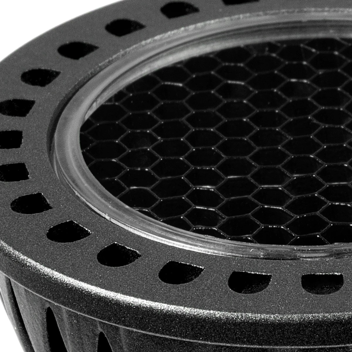 kelvo® KYRON DARK 60° KLV-103-0009 Σποτ GU10 MR16 με Honeycomb Anti-Glare Reflector LED 7W 770lm CRI (Ra) ≥ 90 60° AC 220-240V IP20 Θερμό Λευκό 2700K Dimmable - Bridgelux COB Chip - Γκρι Ανθρακί & Μαύρο Ματ - Μ5 x Π5 x Υ5.8cm - 3 Χρόνια Εγγύηση - Image 3