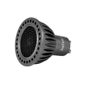 kelvo® KYRON DARK 36° KLV-103-0010 Σποτ GU10 MR16 με Honeycomb Anti-Glare Reflector LED 7W 840lm CRI (Ra) ≥ 90 36° AC 220-240V IP20 Φυσικό Λευκό 4500K Dimmable – Bridgelux COB Chip – Γκρι Ανθρακί & Μαύρο Ματ – Μ5 x Π5 x Υ5.8cm – 3 Χρόνια Εγγύηση