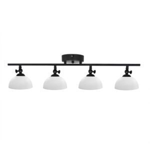 SFERA/4L KEY RAGA BLACK-WH ΡΑΓΑ ΤΟΙΧΟΥ-ΟΡΟΦΗΣ 4χΕ/27 ΣΠΑΣΤΗ