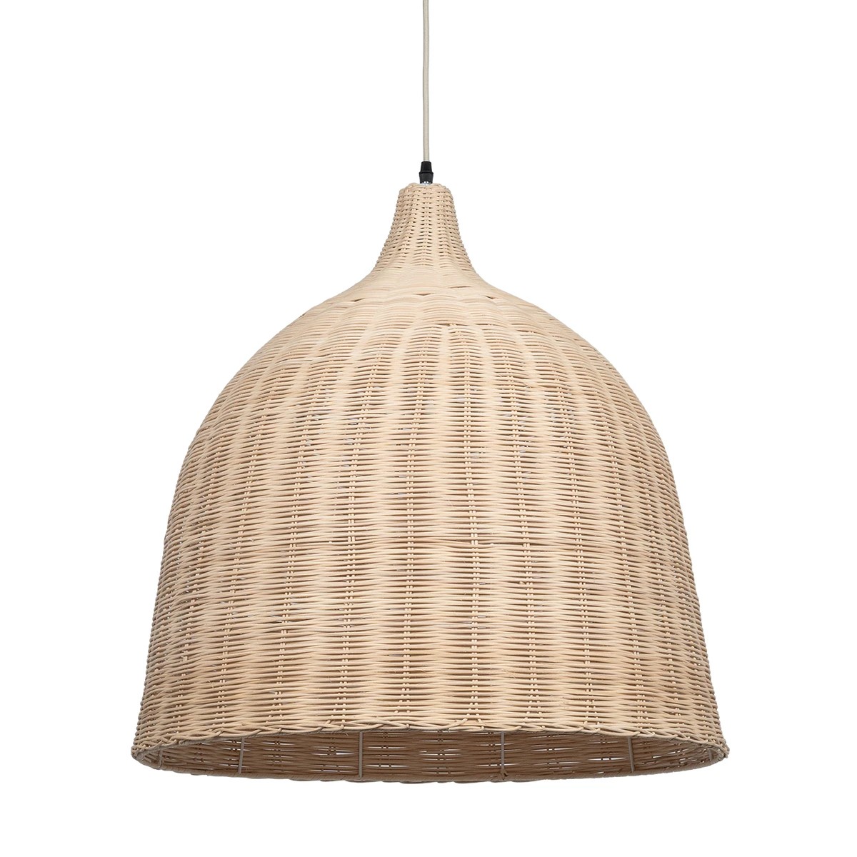 kelvo® BAHAMAS KLV-102-0003 Κρεμαστό Φωτιστικό Οροφής για Λάμπα με Ντουί E27 AC 220-240V IP20 - Μπεζ - Μ60 x Π60 x Υ60cm
